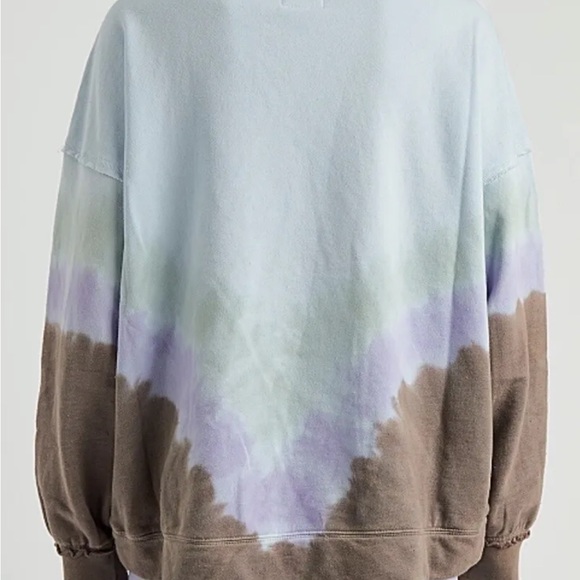 Free People Movement tie-dye Metti Ombre sweatshirt XS - Picture 10 of 13